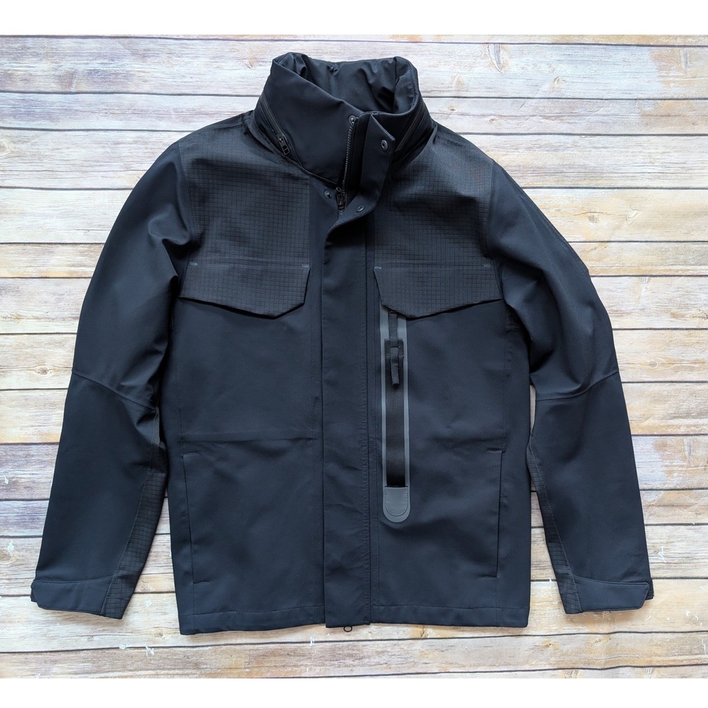 Nike Tech Pack M65 Jacket Mens S Black CZ9309-010 Full Zip Utility Windbreaker